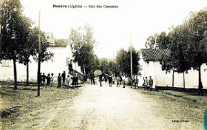 1727- Douera - La Rue des Casernes